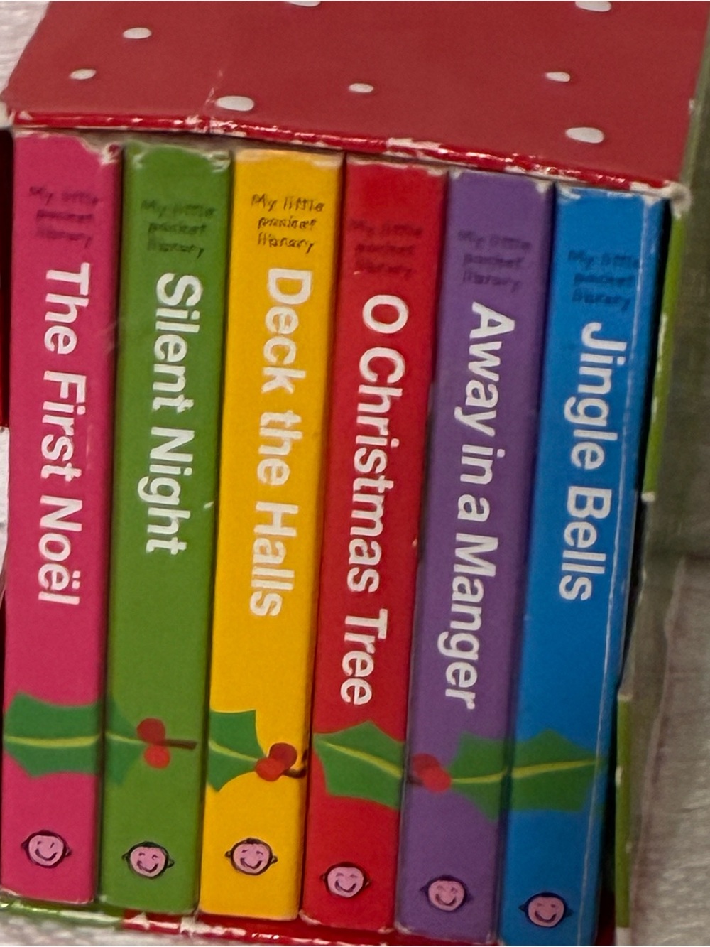 Christmas Holiday Board Book Box Set